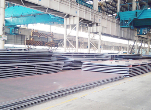 What is the chemical composition of ASTM A588 steel?