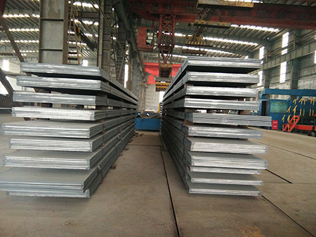 Bisplate450 steel plate is equvalent to steel grade NM450