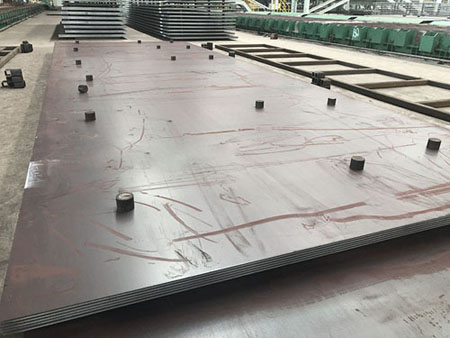 Non-alloy structural steel S355J2 plate