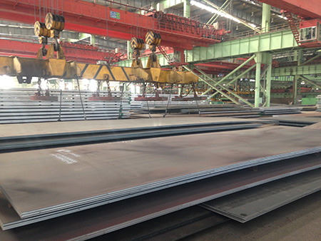 Production and application of high-grade Q500qE bridge steel plate