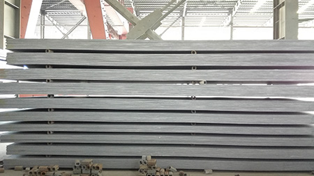 19Mn6 pressure vessel steel plate production process and delivery status