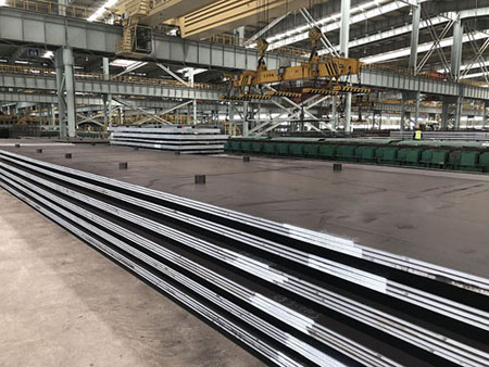 Excellent welding performance and processability of Q960 steel plate