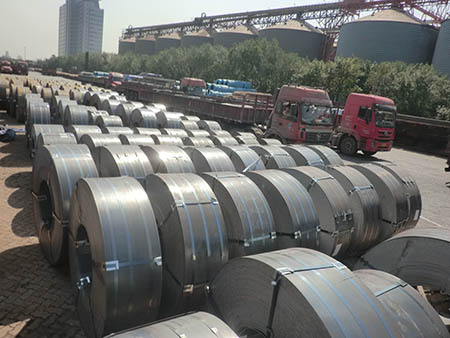 Cold-rolled steel and hot-rolled steel