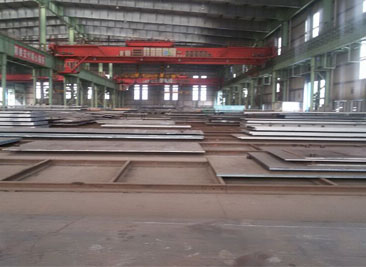 Performance of A283GrC steel plate