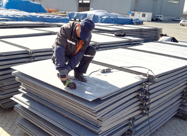   China GB/T 24186 NM550 Hot Rolled Wear Resistant Steel Plate