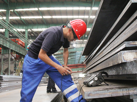High temperature boiler steel plate