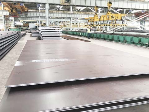 A514Gr.F steel for making racks of offshore platform