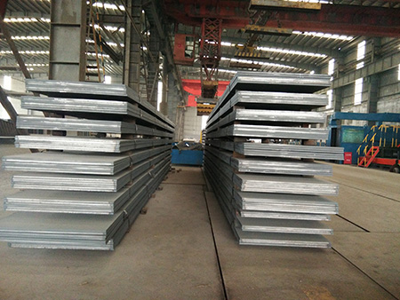 American standard SA537 CL2 vessel plate heat treatment and application