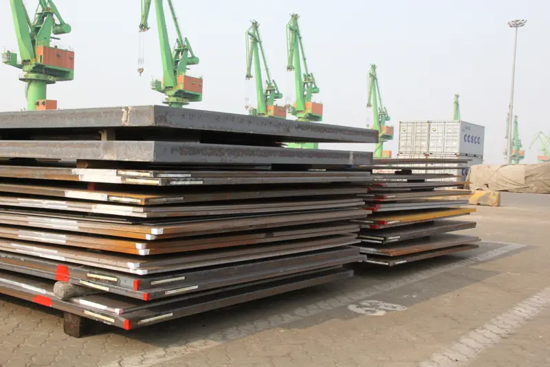 Heat treatment process of Q245R steel