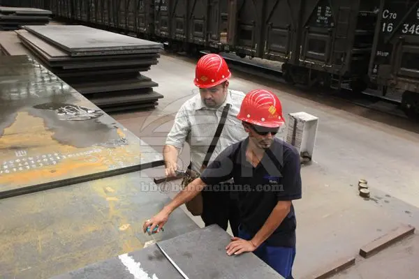 How to deal with the rust of SM570 steel plate