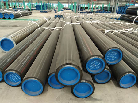 Submerged arc welding process of Q345B seamless steel pipe