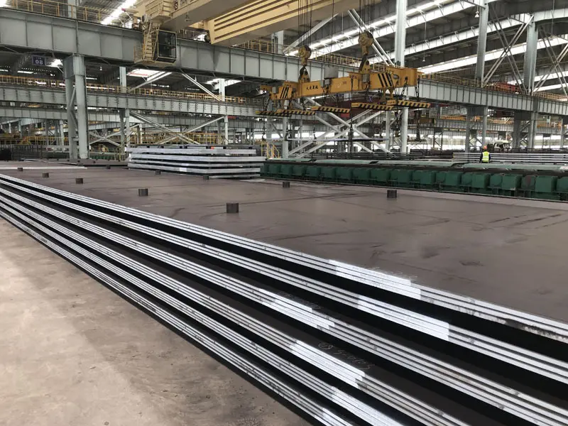 A36 steel plate smelting process