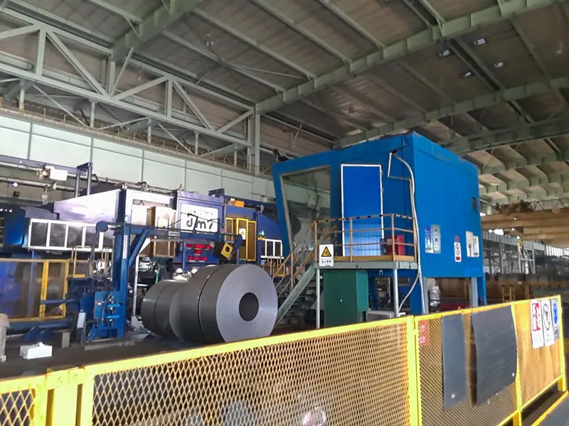 The process flow of QStE380TM steel plate