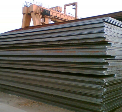 S 355 K2G1W plate stock, S 355 K2G1W application